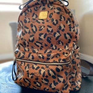 MCM Leather Backpack